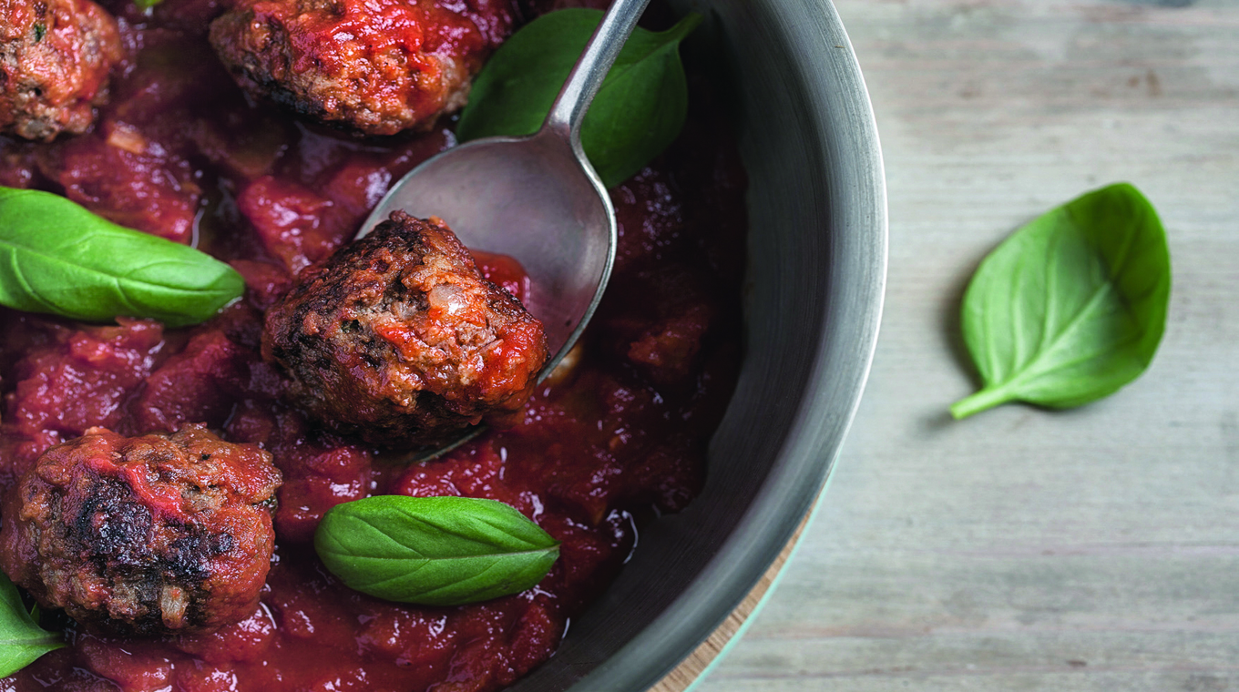 Vleesballetjes in tomatensaus